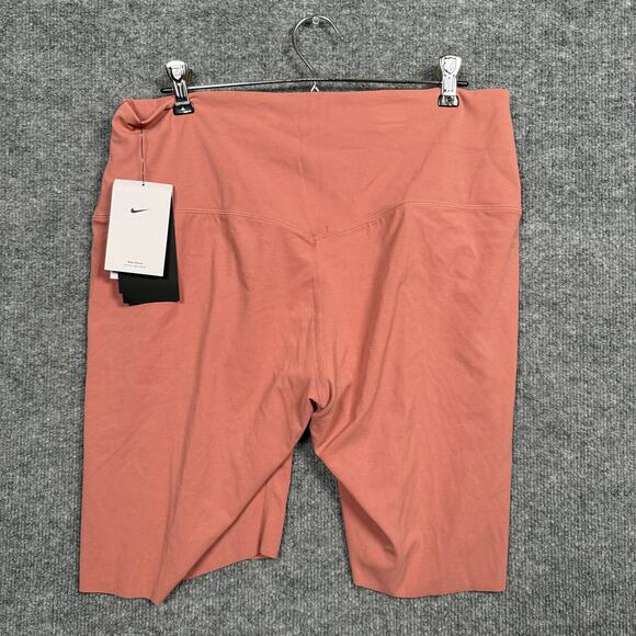 New Nike Size XL Dri-Fit Shorts Tight Cycling Training Burnt Orange DQ6003-634 - Picture 2 of 8